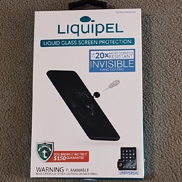 Liquid Glass Screen Protection Universal Cell Phone Tablet Smart Watch DIY - Picture 1 of 7